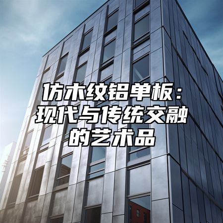 仿木纹铝单板：现代与传统交融的艺术品