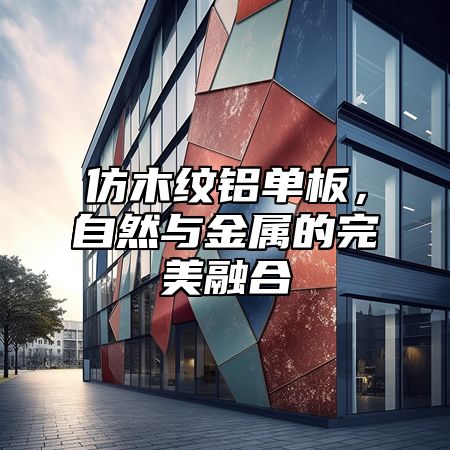 仿木纹铝单板，自然与金属的完美融合