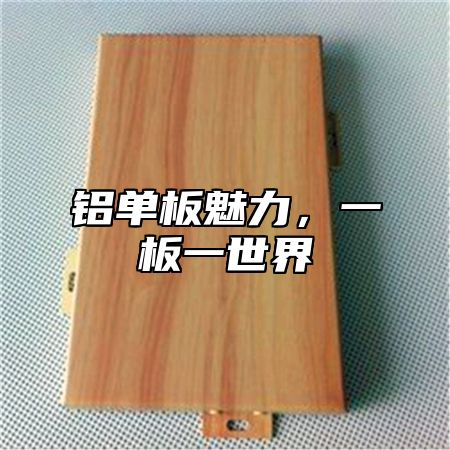 铝单板魅力，一板一世界