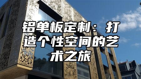 铝单板定制：打造个性空间的艺术之旅