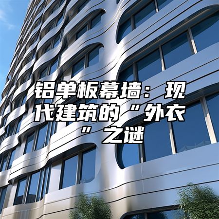 铝单板幕墙：现代建筑的“外衣”之谜